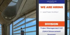 مطلوب مهندس معماري رئيسي | مطار الملكة علياء عمّان 2025