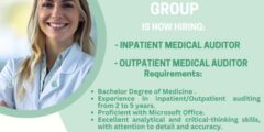 وظائف شاغرة: مطلوب مدقق طبي Inpatient وOutpatient للعمل بشركة رعاية طبية كبرى