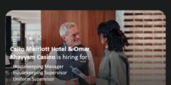 وظائف إشراف فندقي بالقاهرة | التقديم في ماريوت متاح الآن