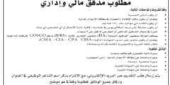 إعلان توظيف: مطلوب مدقق مالي وإداري للعمل في العقبة