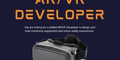وظائف TechnoTouch 2025 | مطلوب AR/VR Developer لتطوير تجارب الواقع الافتراضي