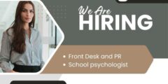 وظائف مدارس دولية 2026: Front Desk و School Psychologist – قدم الآن