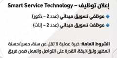 فرص عمل في التسويق الميداني – انضم لفريق Smart Service الآن!
