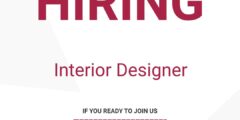 مطلوب Interior Designer – انضم لفريقنا الإبداعي في JH – الأردن