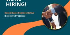 وظيفة مندوب مبيعات مستلزمات طبية للأسنان في عمّان | راتب وعمولات