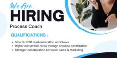 انضم الآن Process Coach في B2B – تحسين التحويلات | 2026