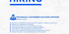 وظيفة Technical Customer Success Officer في عمّان