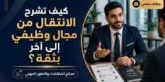كيف تشرح انتقالك من مجال وظيفي لآخر بثقة؟